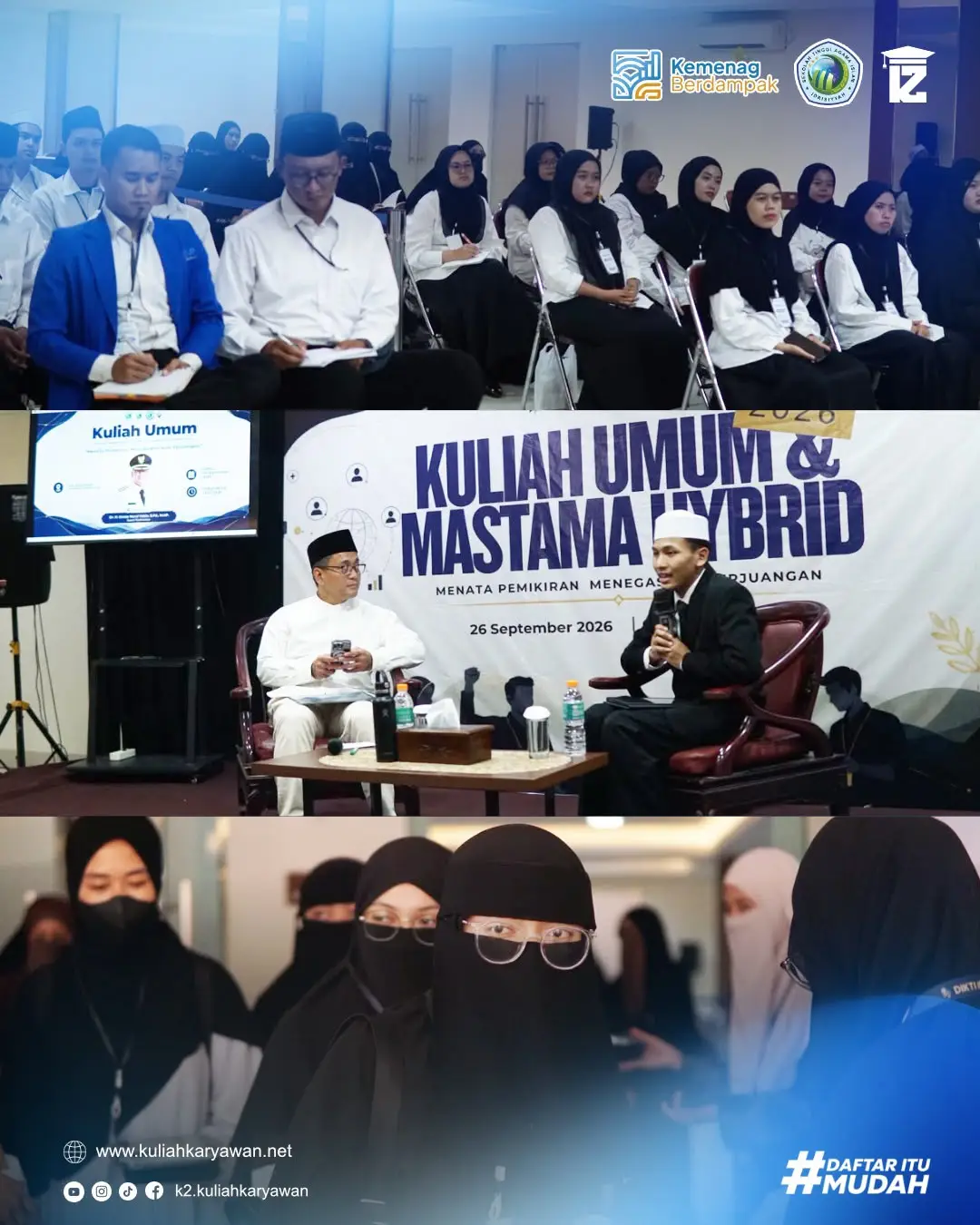 Kuliah Umum Mahasiswa Baru Kelas Karyawan STAI Idrisiyyah