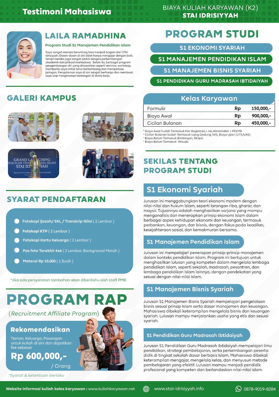 Brosur Belakang